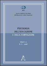 Psicologia dell'educazione e della formazione (2008). Vol. 2
