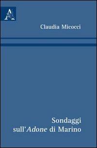 Sondaggi sull'Adone di Marino - Claudia Micocci - copertina