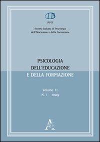 Psicologia dell'educazione e della formazione (2009). Vol. 1 - Giancarlo Tanucci - copertina