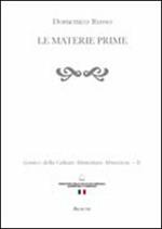 Lessico della cultura alimentare abruzzese. Vol. 2: Le materie prime.