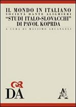 Studi italo-slovacchi di Pavol Koprda
