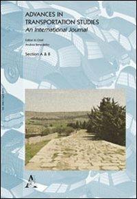 Advances in transportation studies. Ediz. italiana e inglese - Andrea Benedetto - copertina