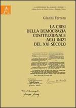 La crisi della democrazia all'inizio del XXI secolo