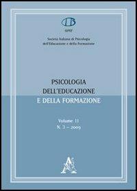 Psicologia dell'educazione e della formazione (2009). Vol. 11 - copertina