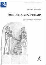 Sole della Mesopotamia. Considerazioni incomplete