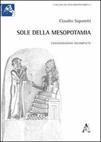 Sole della Mesopotamia. Considerazioni incomplete - Claudio Saporetti - copertina