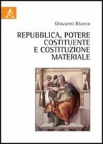 Repubblica, potere costituente e costituzione materiale