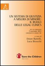 Un sistema di giustizia a misura di minore. Il ruolo delle legal clinics. Atti del Convegno (Roma, 7 novembre 2012)