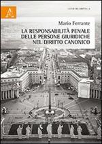 La responsabilità penale delle persone giuridiche nel diritto canonico