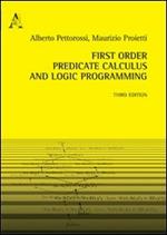 First order predicate calculus and logic programming