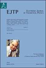 Electronic journal of theoretical physics. Ediz. italiana e inglese. Vol. 31