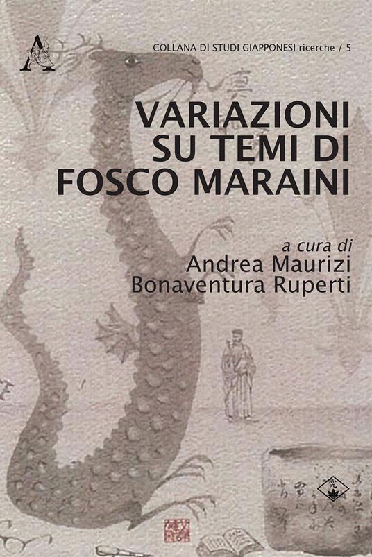 Variazioni su temi di Foscolo Maraini - copertina