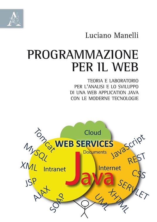Programmazione per il web. Teoria e laboratorio per l'analisi e lo sviluppo di una web application Java con le moderne tecnologie - Luciano Manelli - copertina