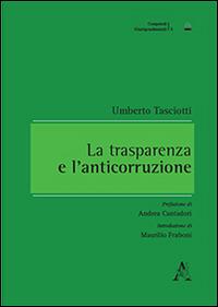 La trasparenza e l'anticorruzione - Umberto Tasciotti - copertina