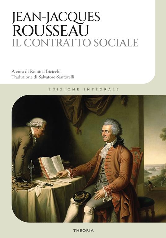 Il contratto sociale. Ediz. integrale - Jean-Jacques Rousseau - copertina