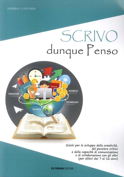 Scrivo dunque penso - Sabrina Gasparini - copertina