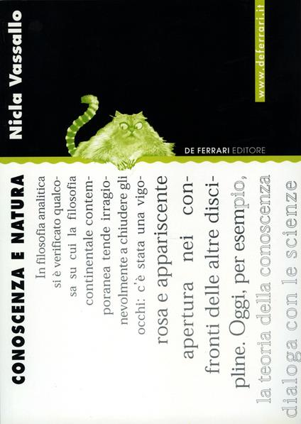 Conoscenza e natura - Nicla Vassallo - ebook