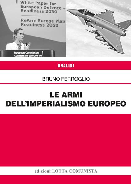 Le armi dell'imperialismo europeo - Bruno Ferroglio - copertina