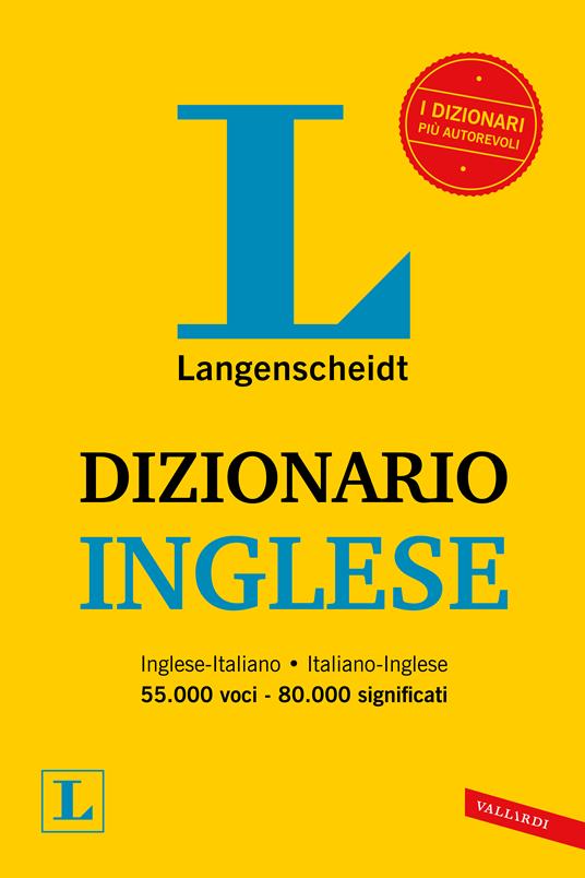 Dizionario inglese Langenscheidt - copertina