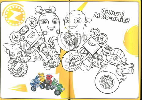 Colora... con i moto-amici. Ricky Zoom. Ediz. a colori - 2