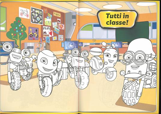 Colora... con i moto-amici. Ricky Zoom. Ediz. a colori - 3