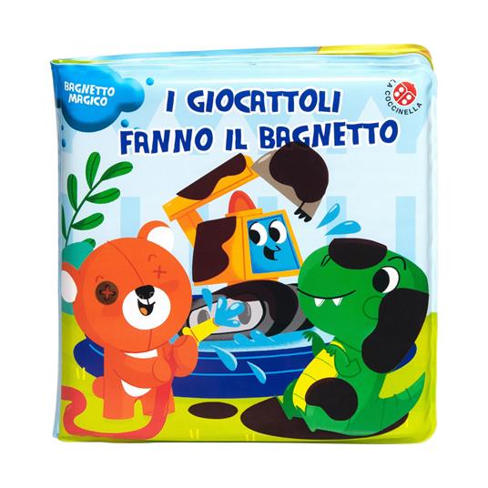 I giocattoli fanno il bagnetto! Ediz. a colori - Mattia Cerato - copertina