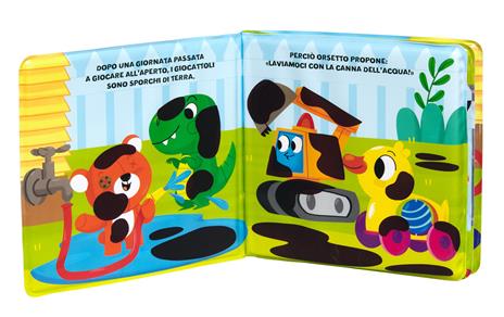 I giocattoli fanno il bagnetto! Ediz. a colori - Mattia Cerato - 2