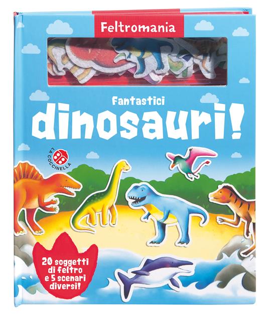Fantastici dinosauri! Ediz. a colori. Con gadget - copertina