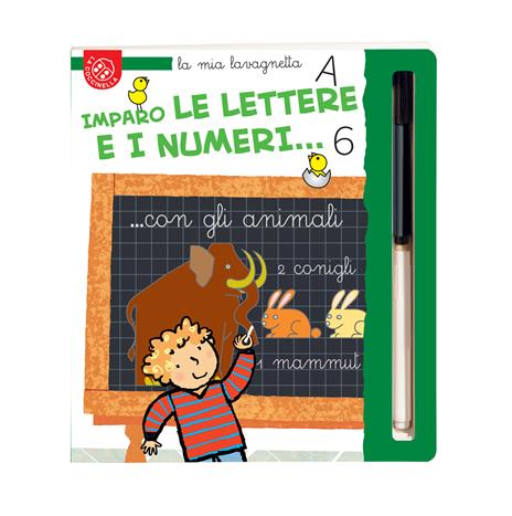 Imparo le lettere e i numeri con gli animali. Con gadget - Carlo Alberto Michelini - copertina