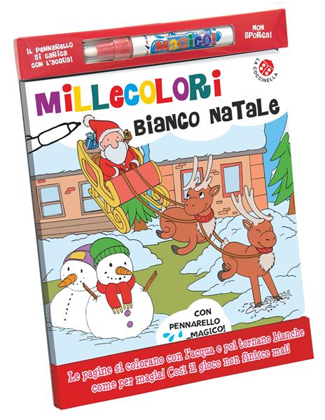 Millecolori bianco Natale. Ediz. a colori. Con gadget - Gabriele Clima,Agnese Gomboli - copertina