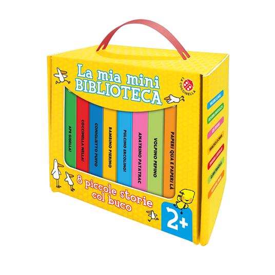 8 piccole storie col buco. La mia mini biblioteca. Ediz. a colori - copertina