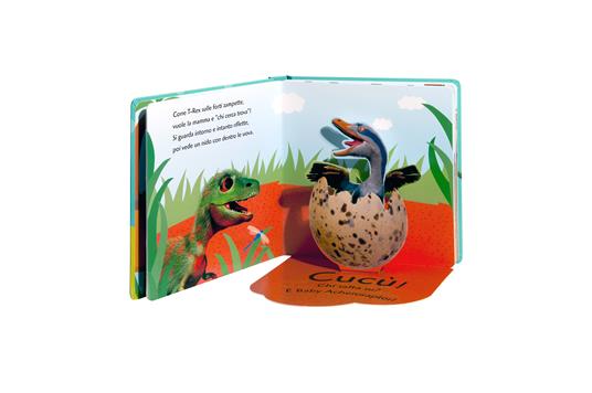 Baby dinosauro. Cucù... chi salta su? Libro pop-up. Ediz. illustrata - 5