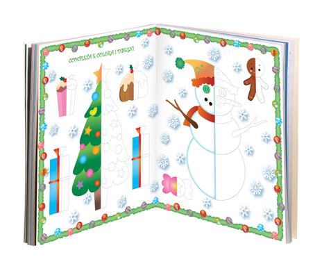 Gioco e coloro aspettando il Natale. 180 pagine di attività per bambini da 3-7 anni. 176 pagine di attività. Ediz. a colori - 5