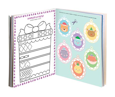 Gioco e coloro aspettando il Natale. 180 pagine di attività per bambini da 3-7 anni. 176 pagine di attività. Ediz. a colori - 6