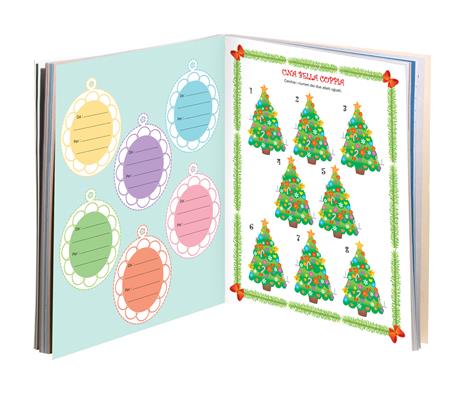 Gioco e coloro aspettando il Natale. 180 pagine di attività per bambini da 3-7 anni. 176 pagine di attività. Ediz. a colori - 7
