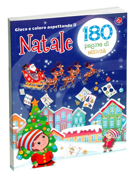 Gioco e coloro aspettando il Natale. 180 pagine di attività per bambini da 3-7 anni. 176 pagine di attività. Ediz. a colori - 11