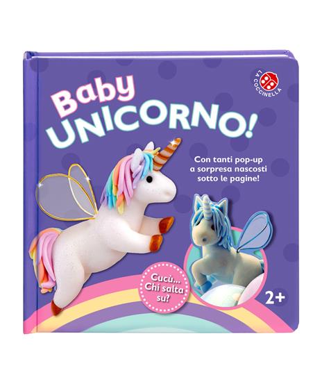 Baby unicorno. Cucù... chi salta su? Libro pop-up. Ediz. a colori - copertina