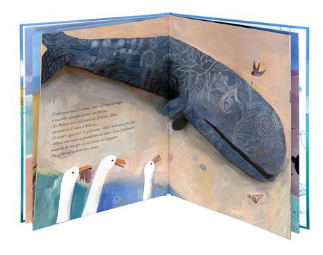 Solo una goccia. Storia di una balena e del pettirosso che voleva salvarla. Ediz. a colori - Gabriele Clima,Simona Mulazzani - 5