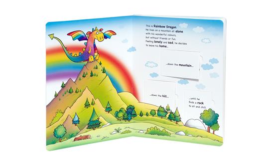Rainbow dragon makes friends. Una storia e tante attività per imparare l'inglese giocando. English with me. Con 36 flash card. Con Contenuto digitale per download - Silvia Onofri - 2