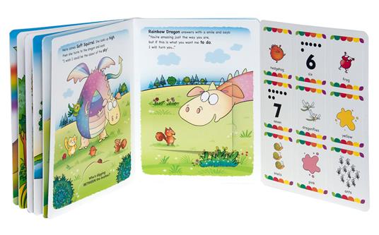 Rainbow dragon makes friends. Una storia e tante attività per imparare l'inglese giocando. English with me. Con 36 flash card. Con Contenuto digitale per download - Silvia Onofri - 7