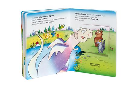 Rainbow dragon makes friends. Una storia e tante attività per imparare l'inglese giocando. English with me. Con 36 flash card. Con Contenuto digitale per download - Silvia Onofri - 9