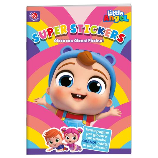 Gioca con Gianni piccino! Super stickers. Little angel. Ediz. a colori - copertina