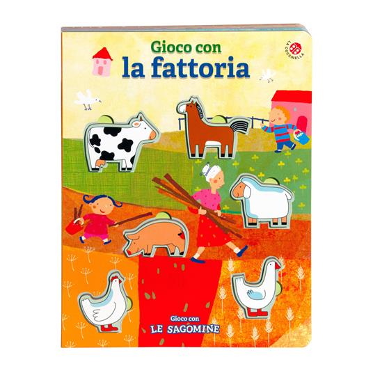 Gioco con la fattoria. Ediz. a colori - Francesca Crovara,Gabriele Clima - copertina