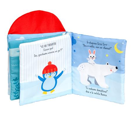 Ciao pinguina. Libro di stoffa. Ediz. a colori - 5