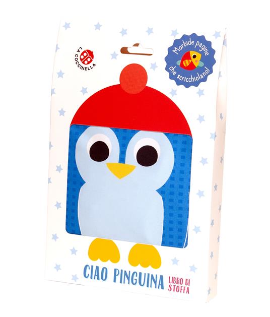 Ciao pinguina. Libro di stoffa. Ediz. a colori - 6