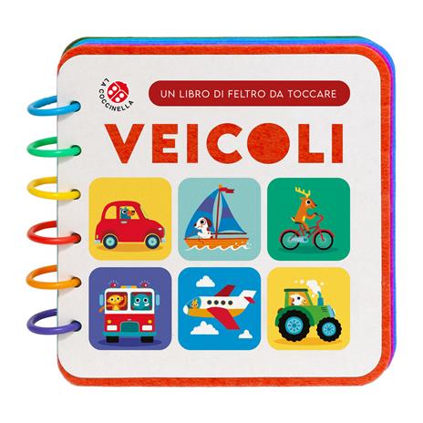 Veicoli. Un libro di feltro da toccare. Ediz. a colori - 7
