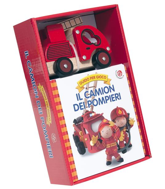 Il camion dei pompieri. Ediz. a colori. Con giocattolo - copertina