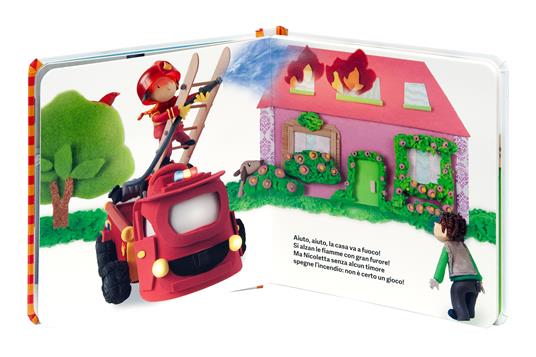 Il camion dei pompieri. Ediz. a colori. Con giocattolo - 6