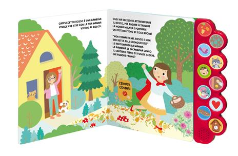Quanti suoni nelle fiabe. Cappuccetto rosso. Ediz. illustrata - 2