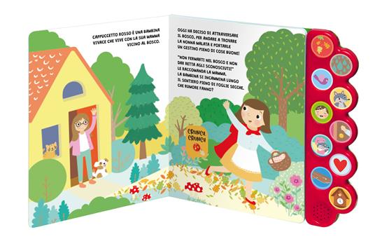 Quanti suoni nelle fiabe. Cappuccetto rosso. Ediz. illustrata - 2